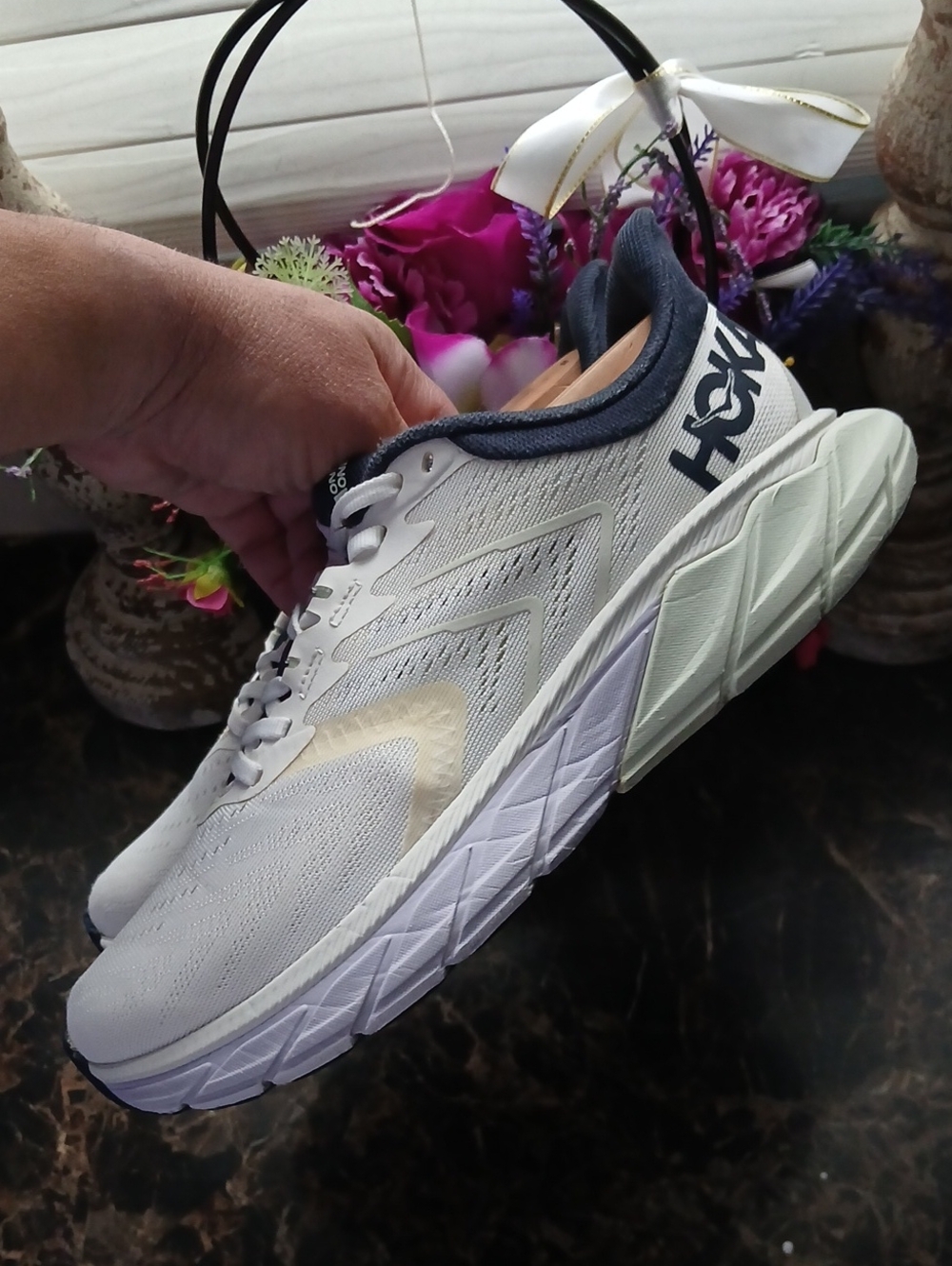 Hoka One Arahi 5 Comfort/Athletic Medical Field Shoes Size 8 5 for Women - Picture 8 of 12